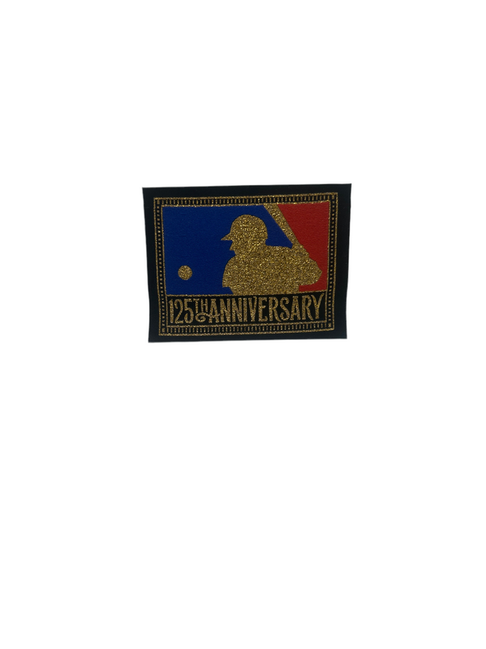 MLB 125TH Annaversary Patch