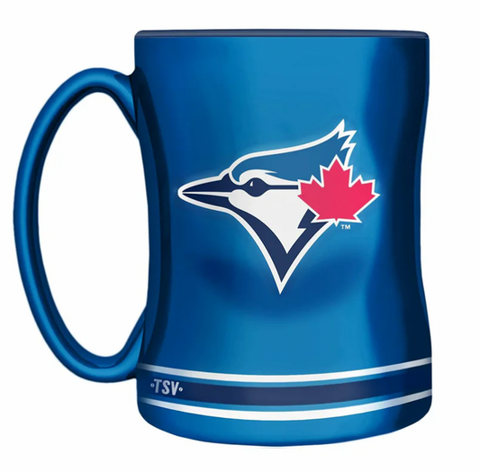 MLB Toronto Blue Jays 14oz Sculpted Relief Mug - Pro League Sports Collectibles Inc.