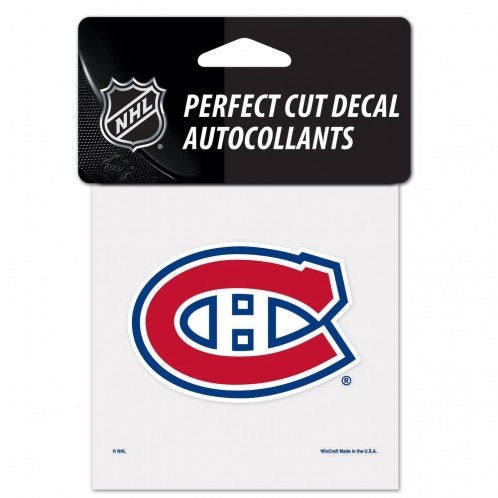 Montreal Canadiens 4X4 NHL Wincraft Decal