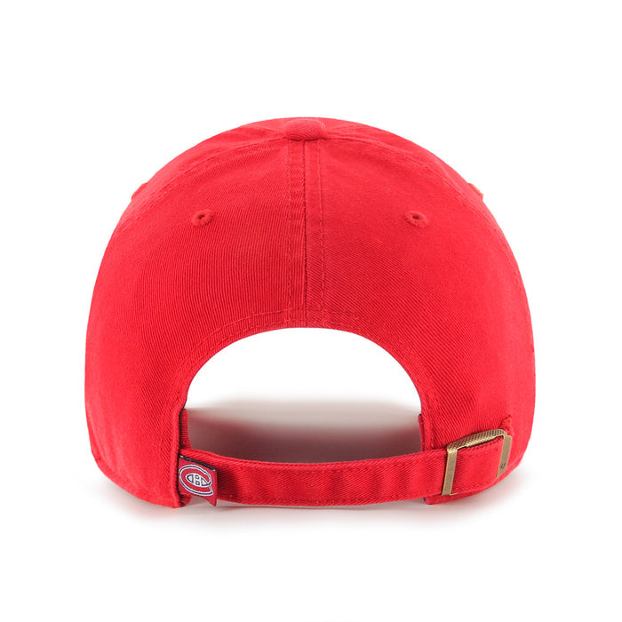 Montreal Canadiens Red Clean Up '47 Brand Adjustable Hat