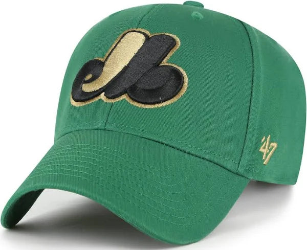 Montreal Expos '47 brand Mvp Adjustable Hat - Lucky Green