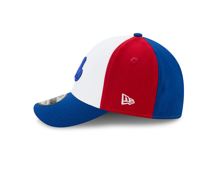 Montreal Expos New Era Cooperstown Collection Team Classic Game White / Royal - 39THIRTY Flex Hat