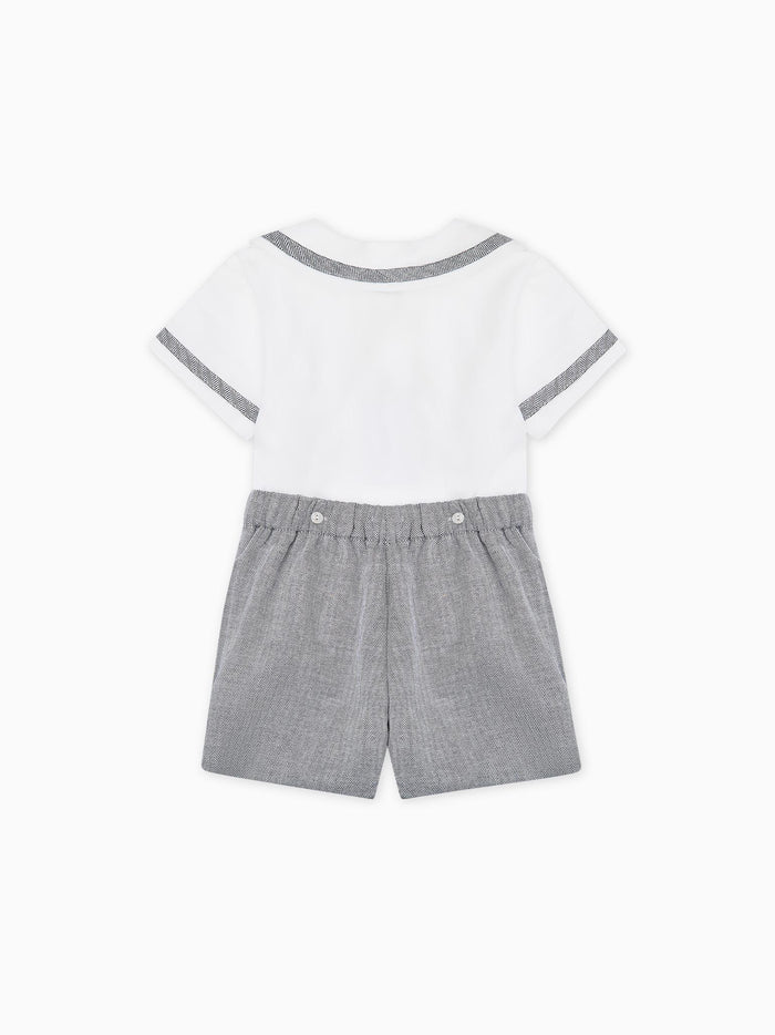 Navy Antonio Baby Boy Set