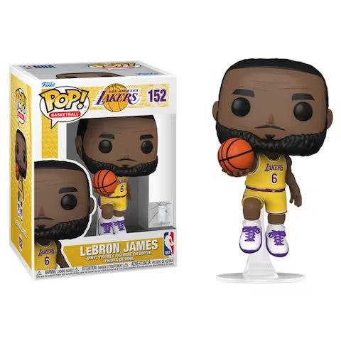 NBA POP! Funko Los Angeles Lebron James Vinyl Figure #152