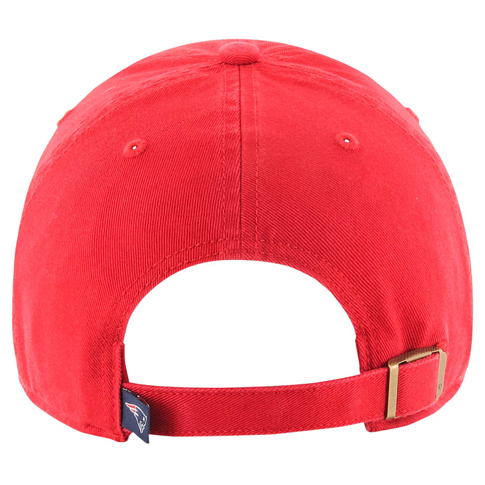 New England Patriots 47' Brand Clean up Adjustable Cap - Red