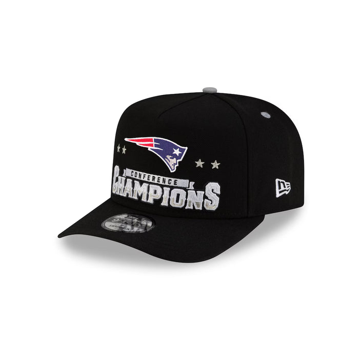 New England Patriots Conference Champions 2026 New Era 9Fifty A-Frame Snapback Hat
