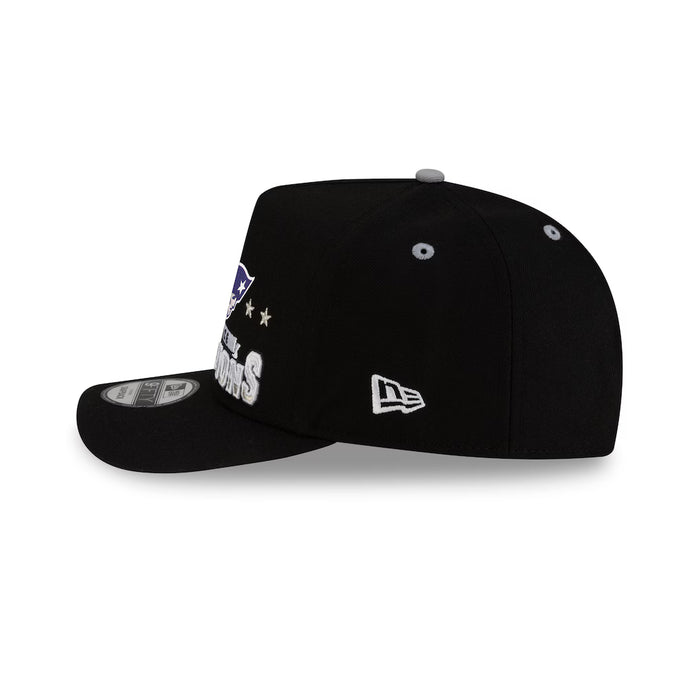 New England Patriots Conference Champions 2026 New Era 9Fifty A-Frame Snapback Hat