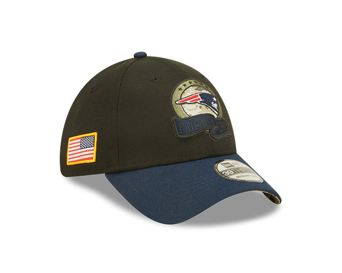 New England Patriots New Era 2022 Salute To Service - 39THIRTY Flex Hat