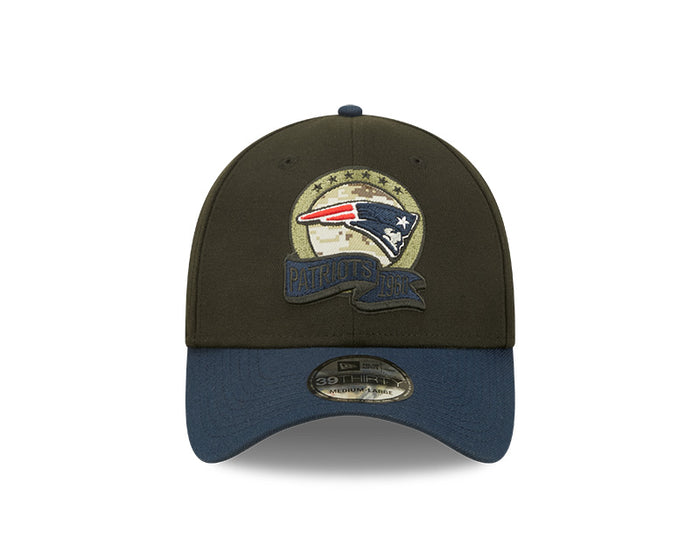 New England Patriots New Era 2022 Salute To Service - 39THIRTY Flex Hat