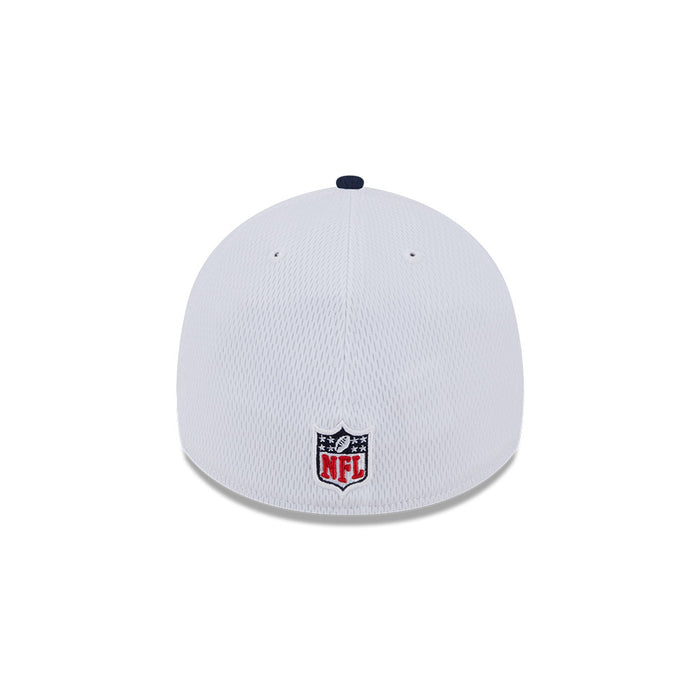 New England Patriots New Era 2023 Sideline 39THIRTY Flex Hat - White/Navy