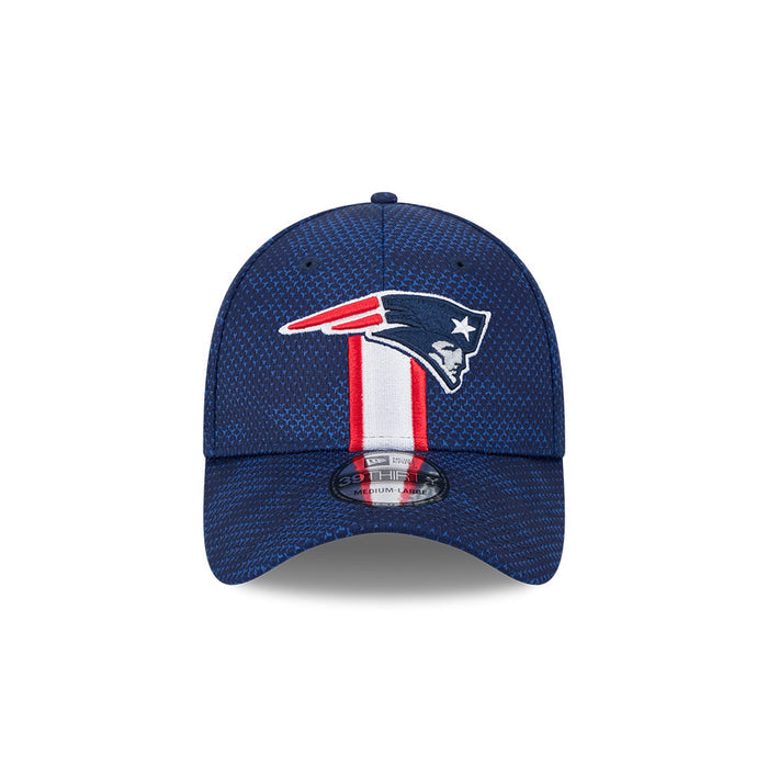 New England Patriots NFL 2024 Sideline New Era 39 Thirty Flex Hat - Navy