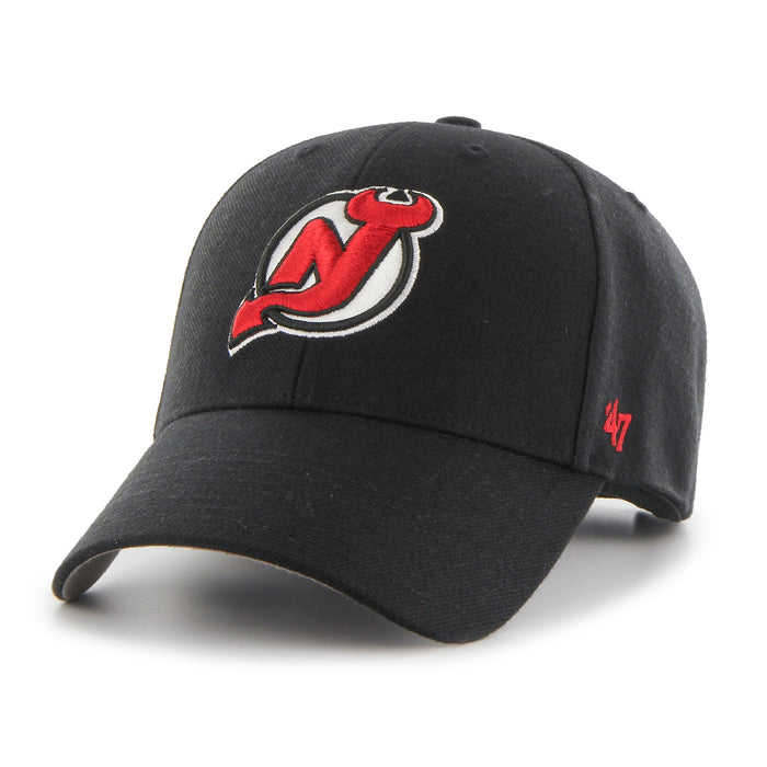 New Jersey Devils Black 47 Brand MVP Basic Adjustable Hat