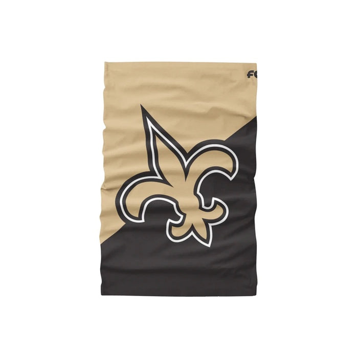 New Orleans Saints Big Logo FOCO NFL Face Mask Gaiter Scarf
