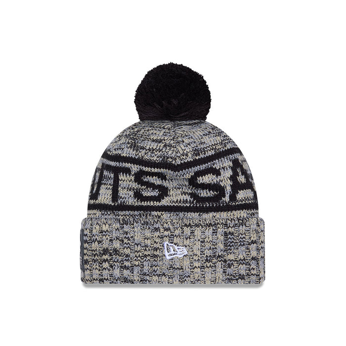 New Orleans Saints New Era 2025 Sideline Cold Weather Cuffed Knit Hat with Pom