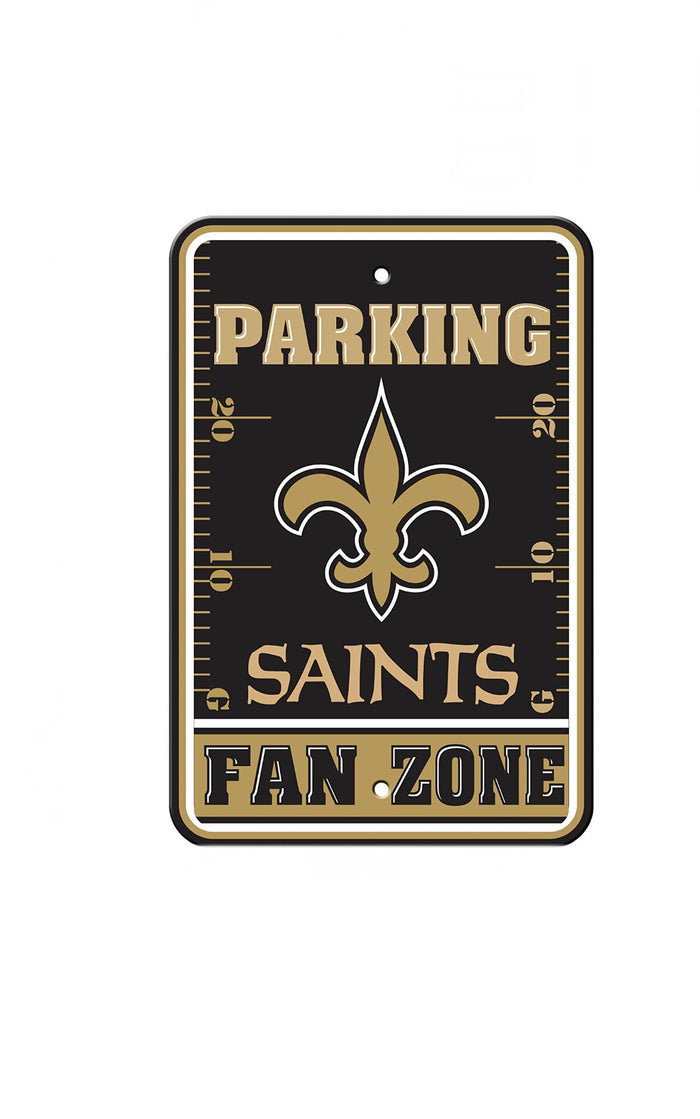 New Orleans Saints Sports Vault Parking Fan Zone Sign