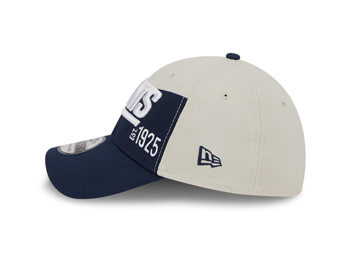 New York Giants New Era 2023 Historic Sideline 39THIRTY Flex Hat - Cream/Navy