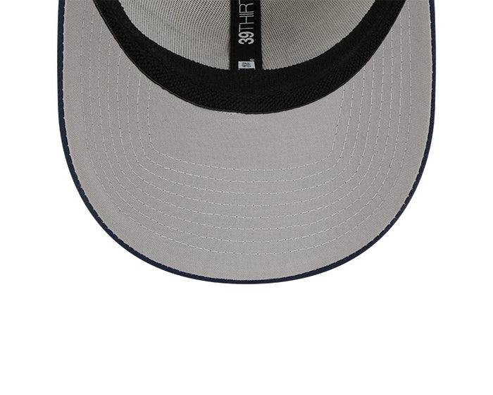New York Giants New Era 2023 Historic Sideline 39THIRTY Flex Hat - Cream/Navy