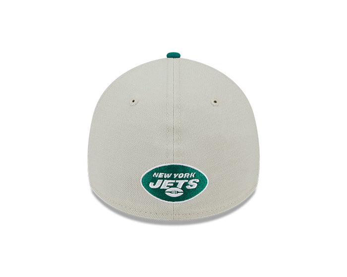New York Jets New Era 2023 NFL Draft 39THIRTY Flex Hat - Cream