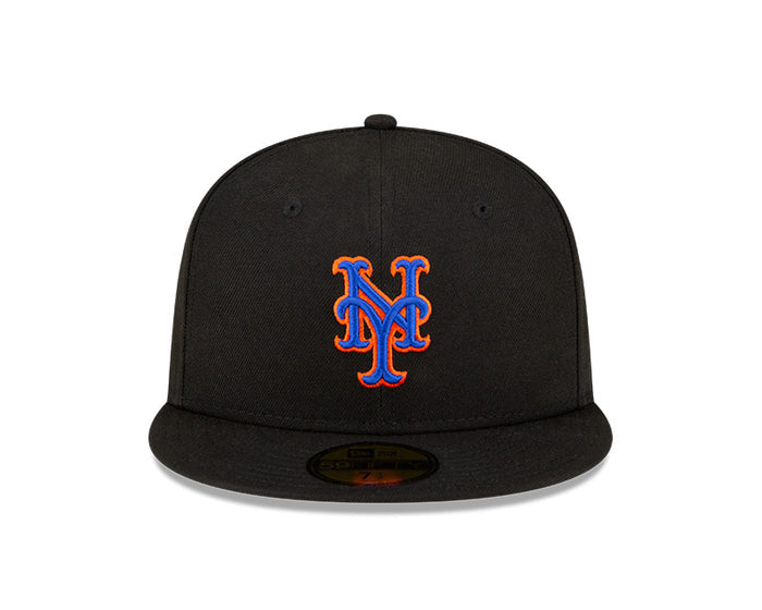 New York Mets 2024 New Era Black Alternate Authentic Collection On-Field 59FIFTY Fitted Hat