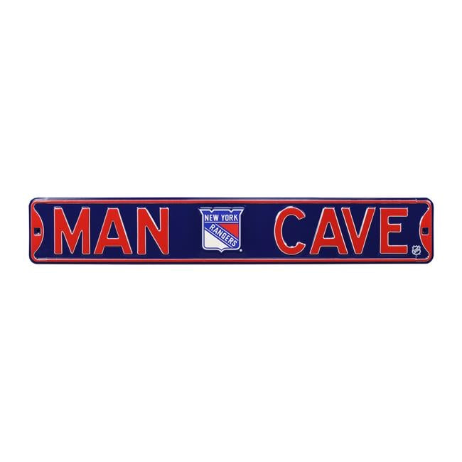 New York Rangers Bulletin Man Cave Sign