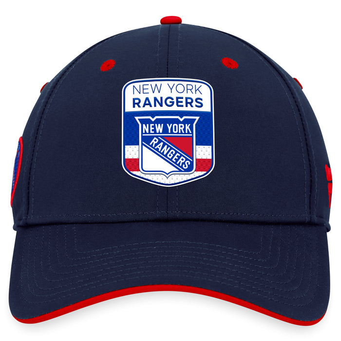 New York Rangers Fanatics Branded Navy 2023 NHL Draft Flex Hat
