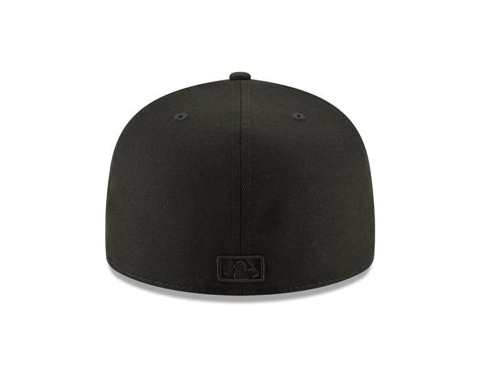 New York Yankees Black on Black 59fifty Fitted Hat