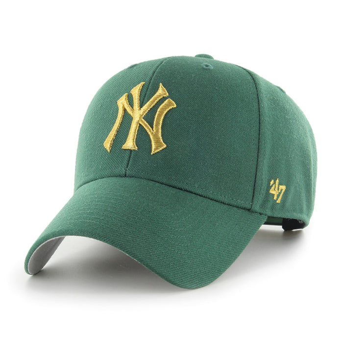 New York Yankees Dark Green 47 Brand MVP Adjustable Hat