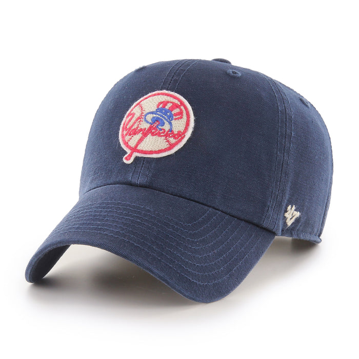 New York Yankees Navy Cooperstown Clean Up '47 Brand Adjustable Hat