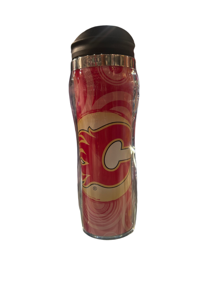 NHL Calgary Flames Circle Logo Travel Mug