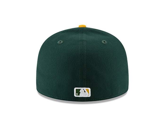 Oakland Athletics New Era Green/Yellow Authentic Collection On-Field Home 59FIFTY Fitted Hat