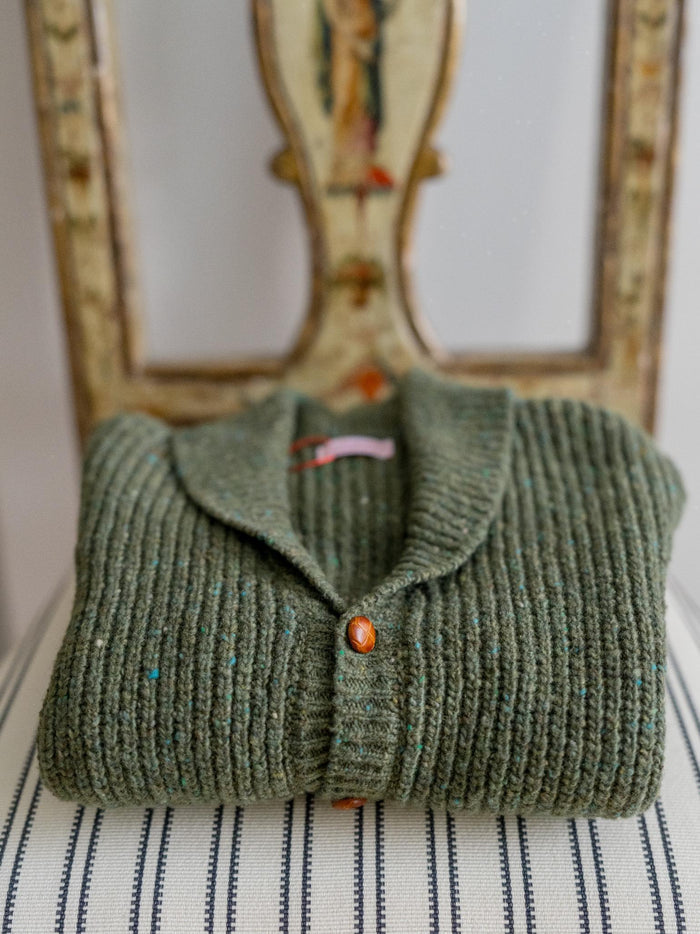 Olive Axel Merino Boy Cardigan