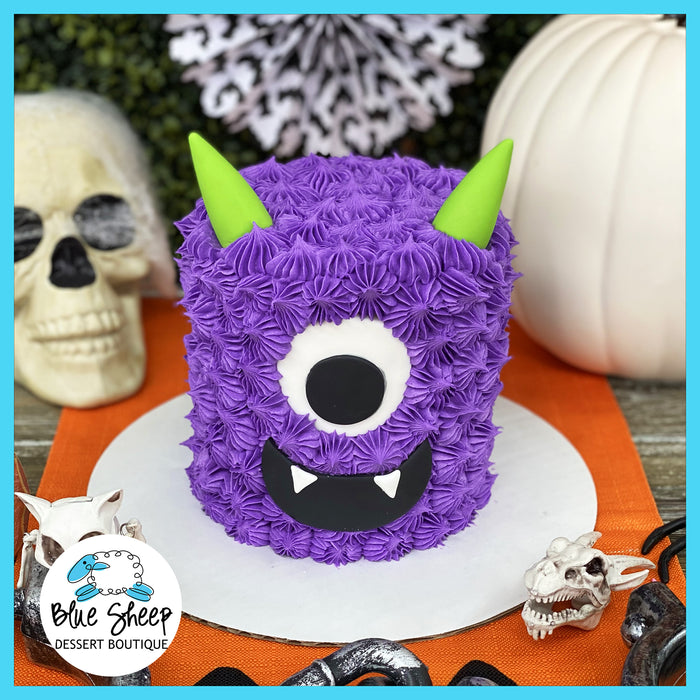 one eyed monster halloween cake