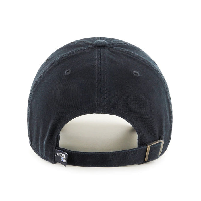 Orlando Magic Black NBA 47 Brand Clean Up Adjustable Buckle Back Hat