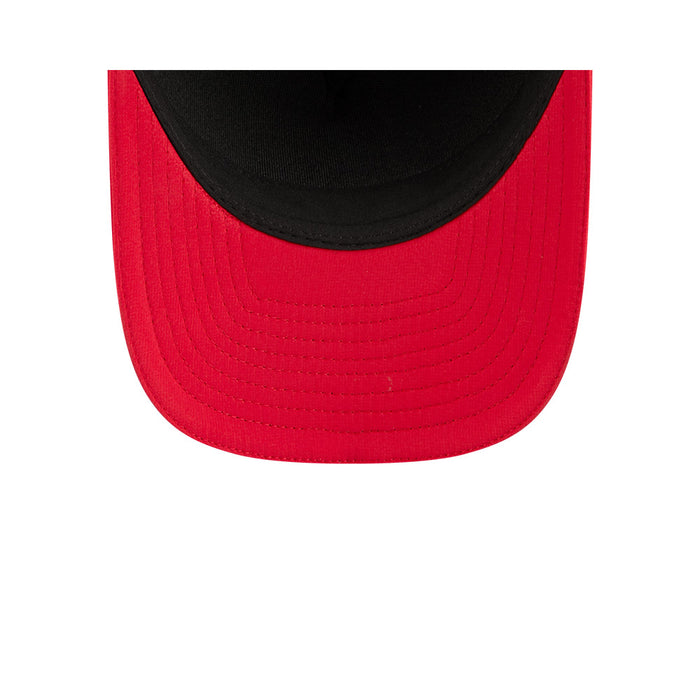 Ottawa RedBlacks CFL 2026 New Era On-Field Side Line 9FORTY M-Crown A- Frame Adjustable Hat - 2 Tone Black/Red