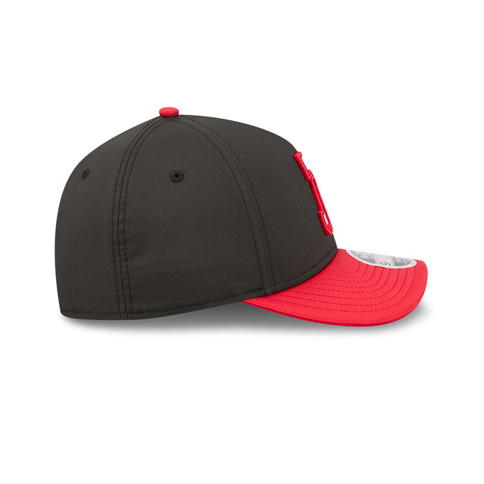 Ottawa RedBlacks CFL 2026 New Era On-Field Side Line 9FORTY M-Crown A- Frame Adjustable Hat - 2 Tone Black/Red