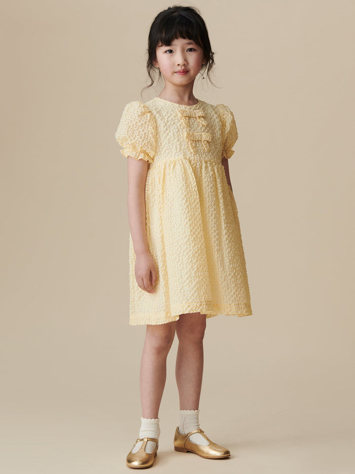 Pale Yellow Petalo Ceremony Girl Dress