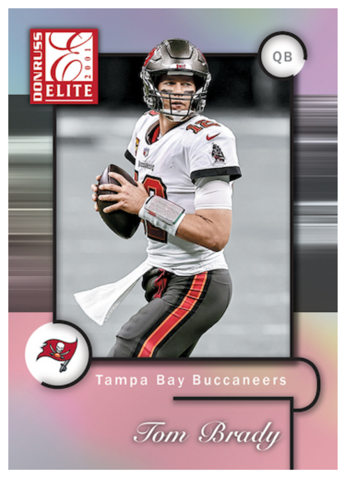 Panini 2021 Donruss Elite Football Pack - 1 Pack / 5 Cards Per Pack