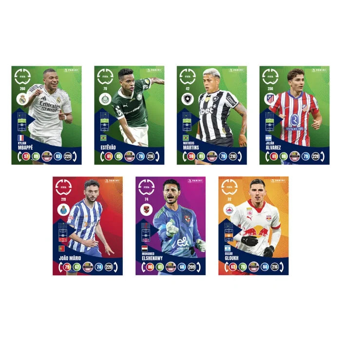 Panini Adrenalyn XL Club World Cup FIFA 2025 Soccer 6 Cards Inside!