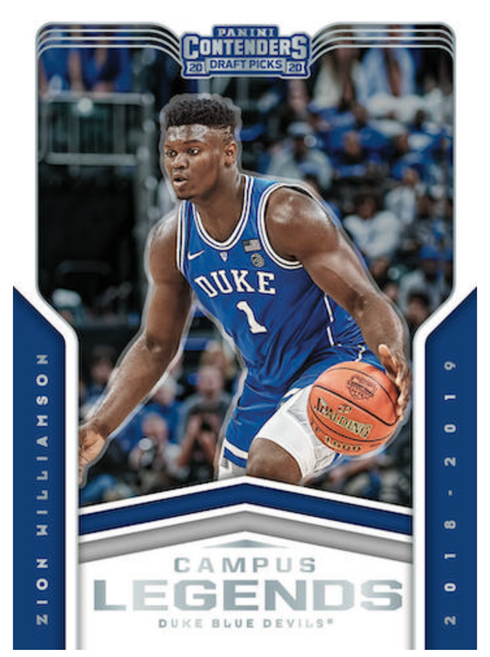 Panini Contenders 2020 Draft Picks Collegiate Basketball -1 Pack / 18 Cards