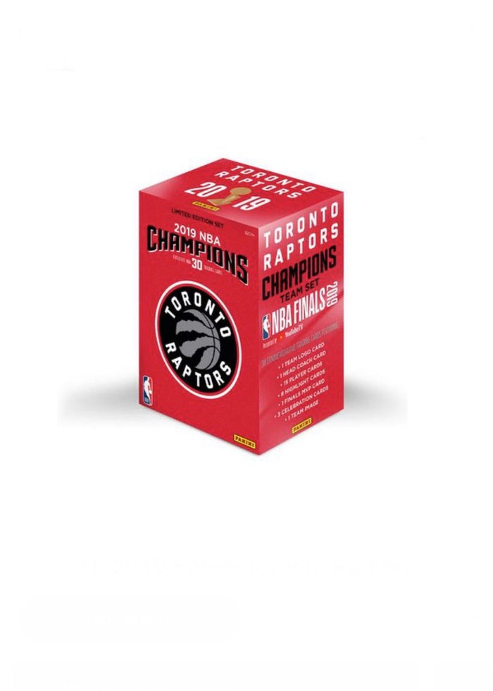 PANINI Toronto Raptors 2019 NBA Championship Set
