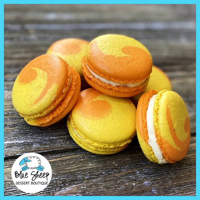 passionfriut macarons