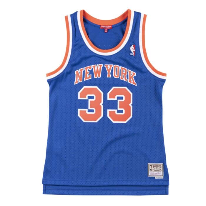 Patrick Ewing #33 New York Knicks Mitchell & Ness 1991-92 Hardwood Classic Swingman Jersey