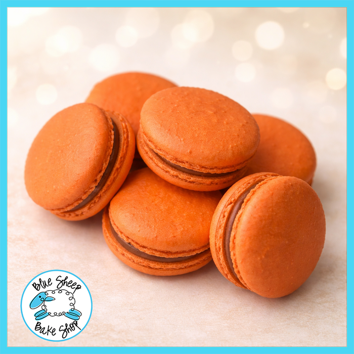 reese's peanut butter french macarons somerville nj blue sheep bake shop