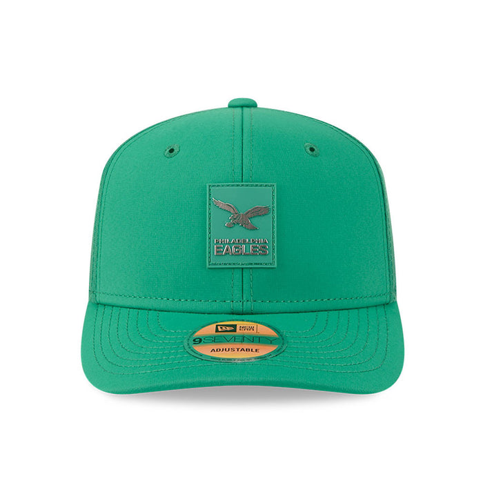 Philadelphia Eagles Retro New Era 9Seventy 2025 NFL Sideline Performance Collection Snapback Adjustable Hat
