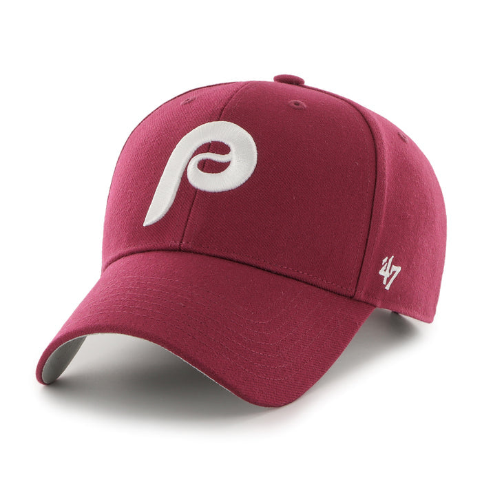 Philadelphia Phillies 1980 World Series Patch 47 Brand MVP Snapback Hat