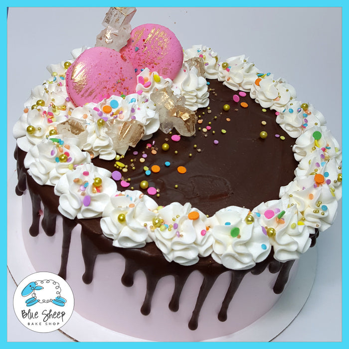 pink ice cream cake nj