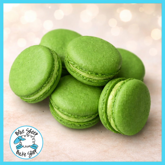 pistachio french macarons somerville nj blue sheep bake shop