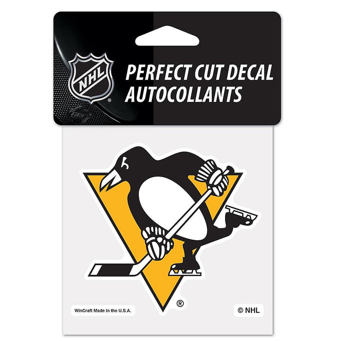 Pittsburgh Penguins 4X4 NHL Wincraft Decal