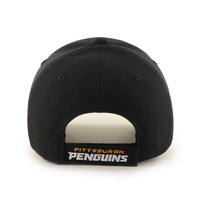 Pittsburgh Penguins Black 47 Brand MVP Basic Adjustable Hat