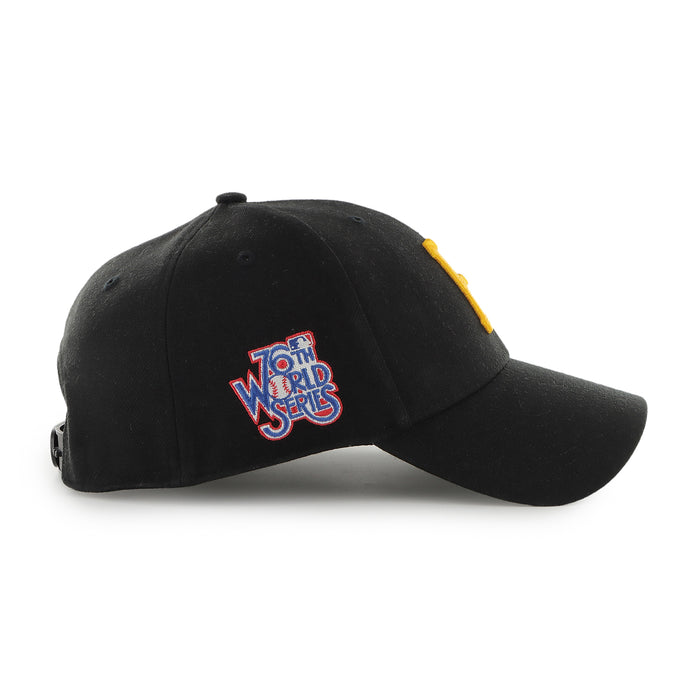 Pittsburgh Pirates 76th World Series Patch 47 Brand MVP Snapback Hat